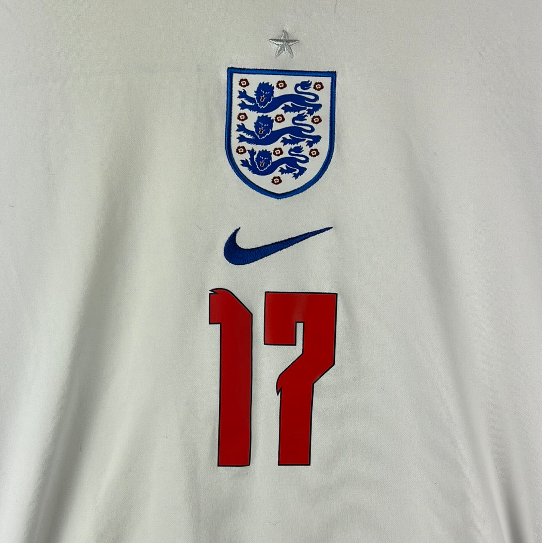 England 2020-2021 Home Shirt - Medium - Mount 17