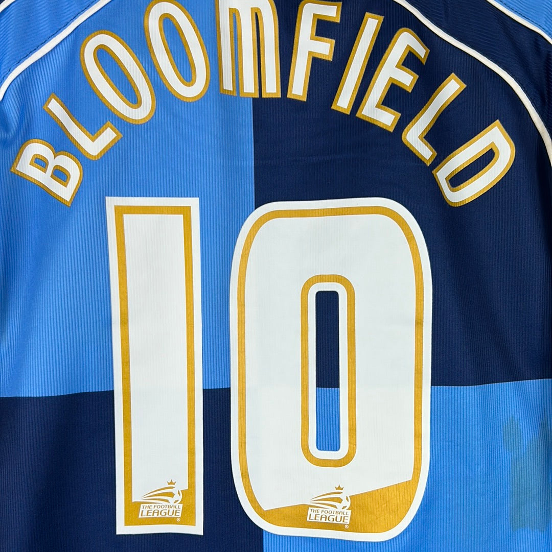 Wycombe Wanderers 2006/2007 Player Issue Home Shirt - Bloomfeild 10