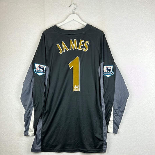 Portsmouth 2006/2007 Match Worn Goalkeeper Shirt - James 1