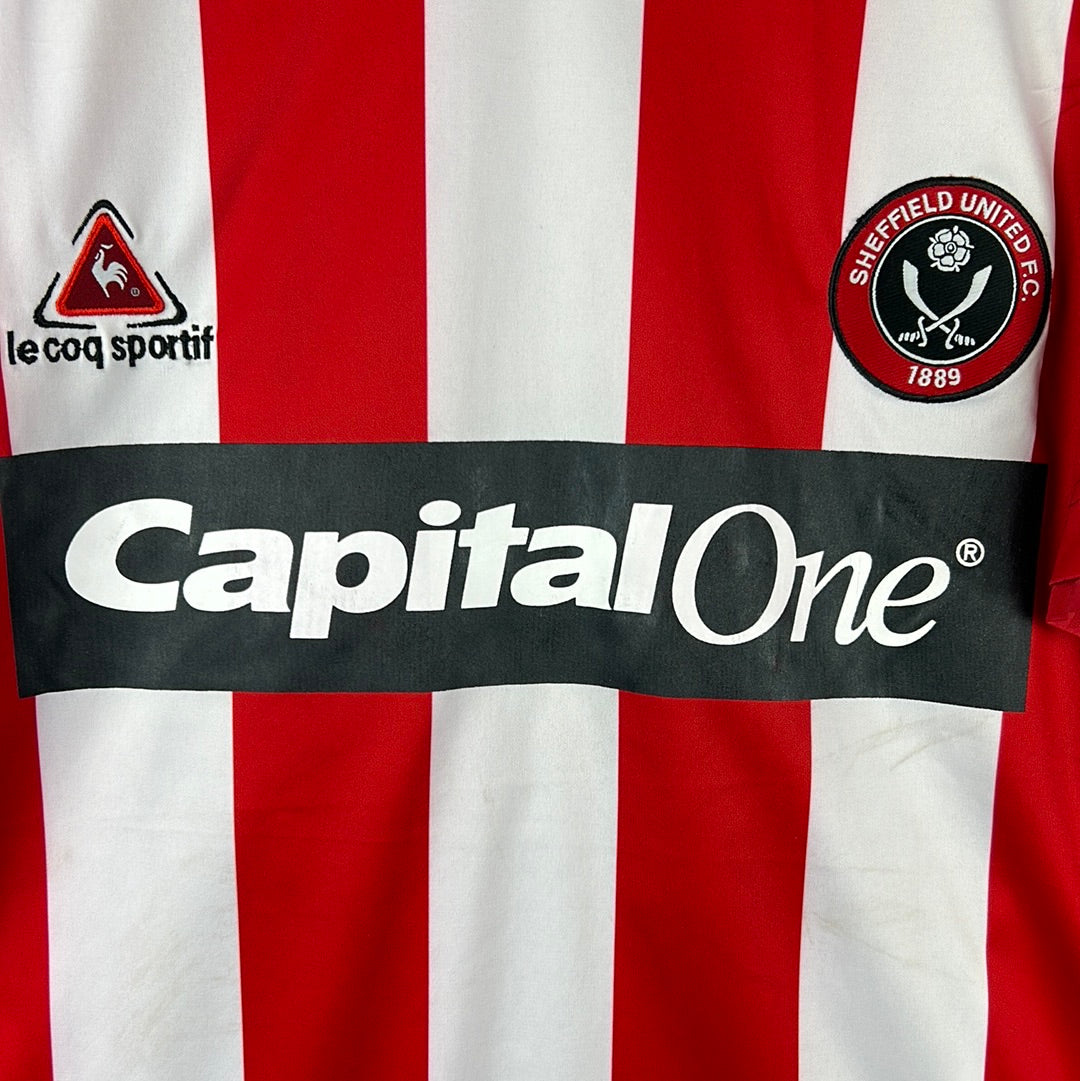 Sheffield United 2006-2007 Home Shirt - Medium - Very Good Condition
