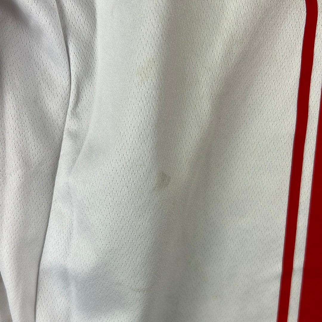 Numancia 2008-2008 Match Worn Away Shirt - XL - Barkero 17