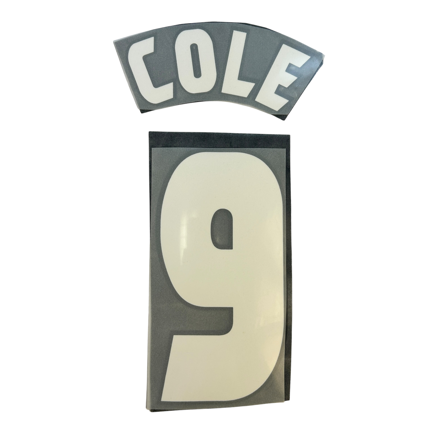 Cole 9 - 1998/1999 Manchester United Champions League Dual Layer Nameset