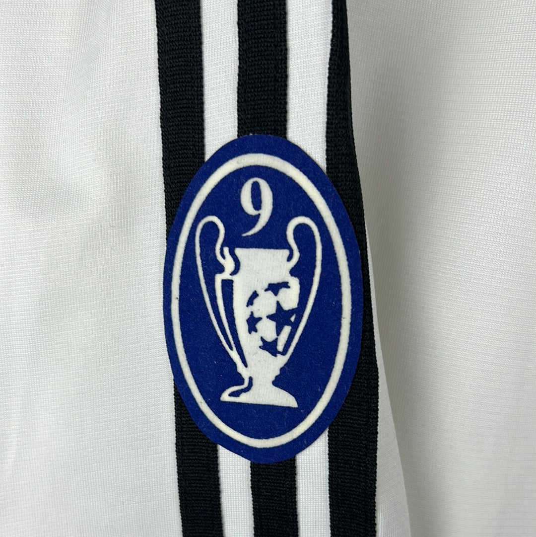 Real Madrid 2003/2004 Player Issue Home Shirt - Figo 10 - Champions League