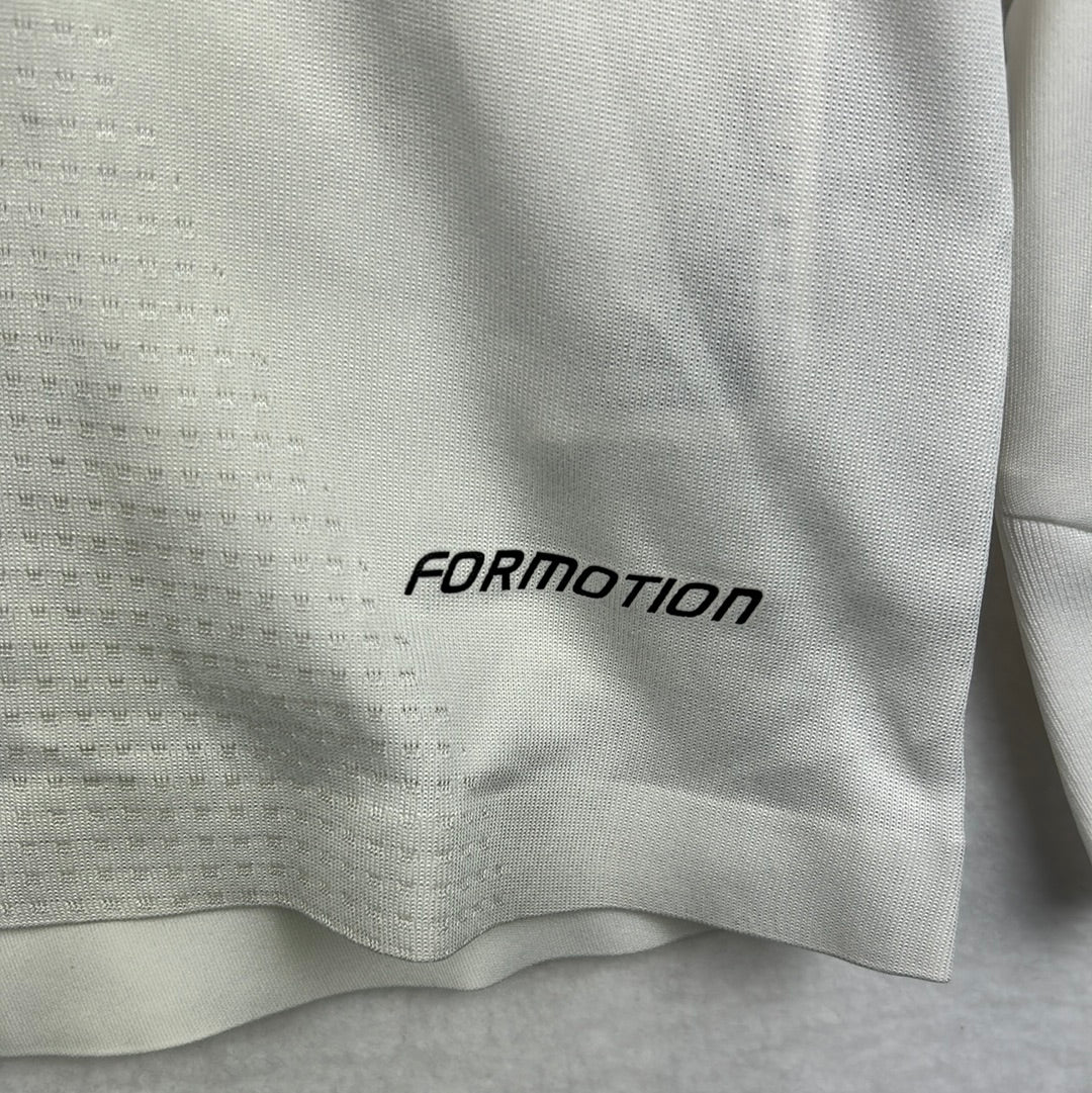 Real Madrid 2008/2009 Match Worn Home Shirt - Heinze 16 - Long Sleeve