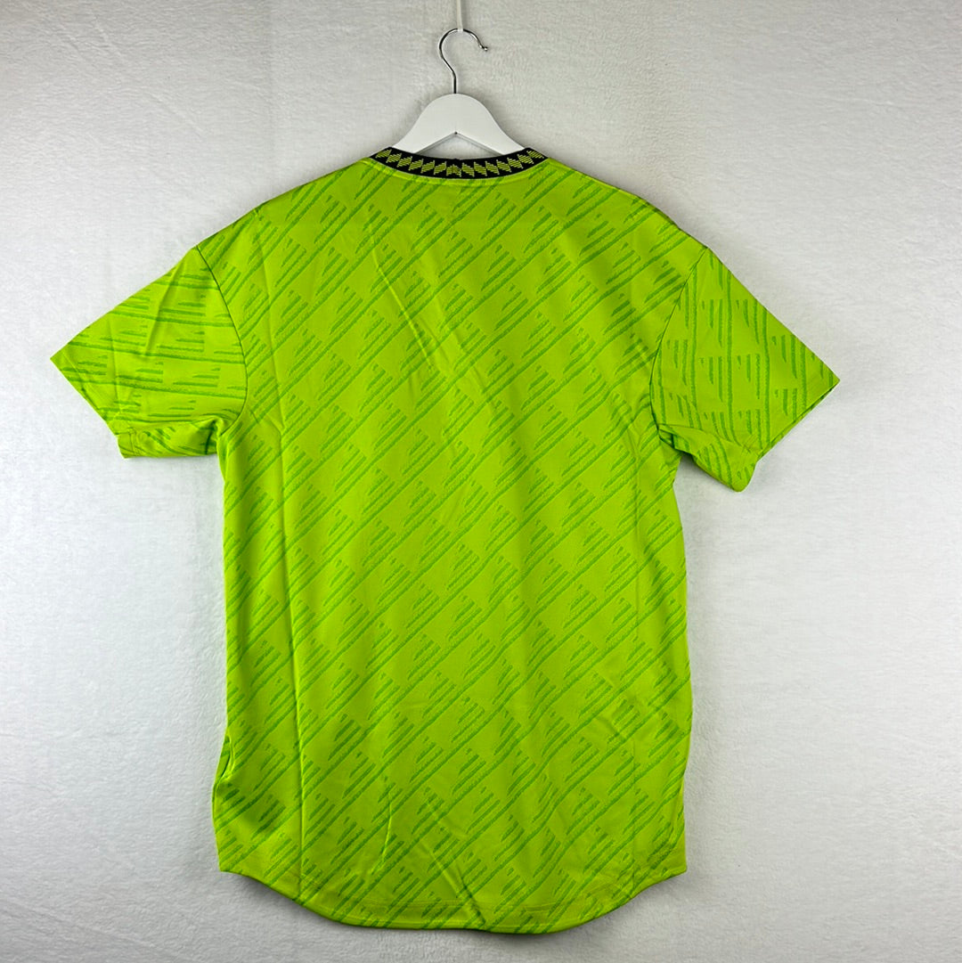 Manchester United 2022/2023 Player Issue Third Shirt - Size 8