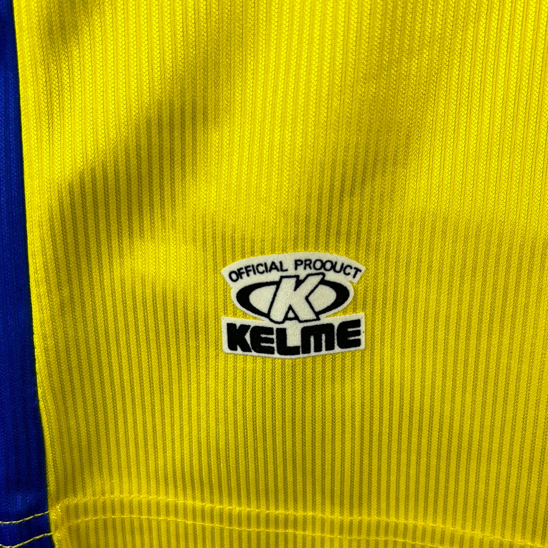 Villarreal 2000-2001 Player Issue Home Shirt - Large - Cagna 10