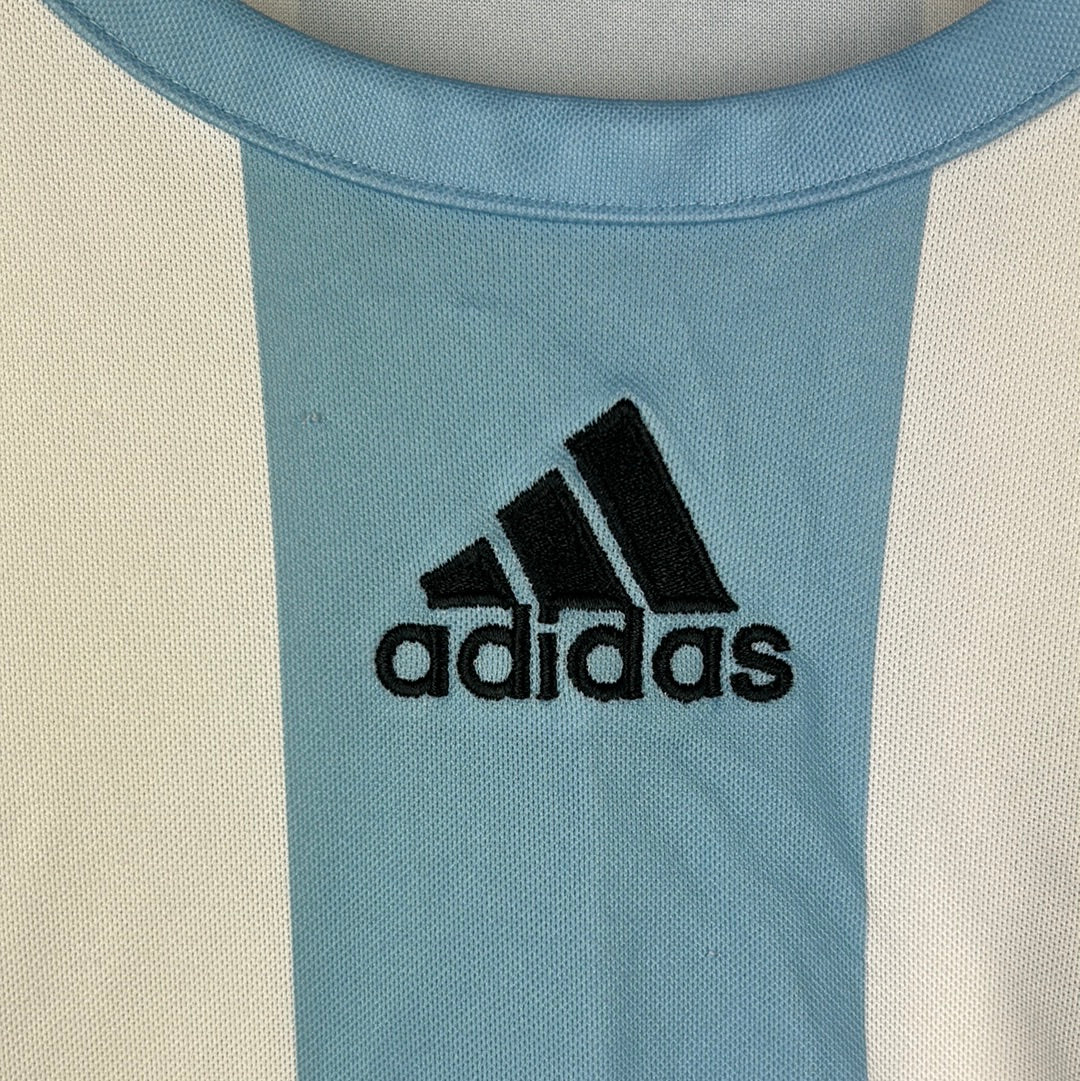 Argentina 2008-2009 Home Shirt - Large - Good Condition