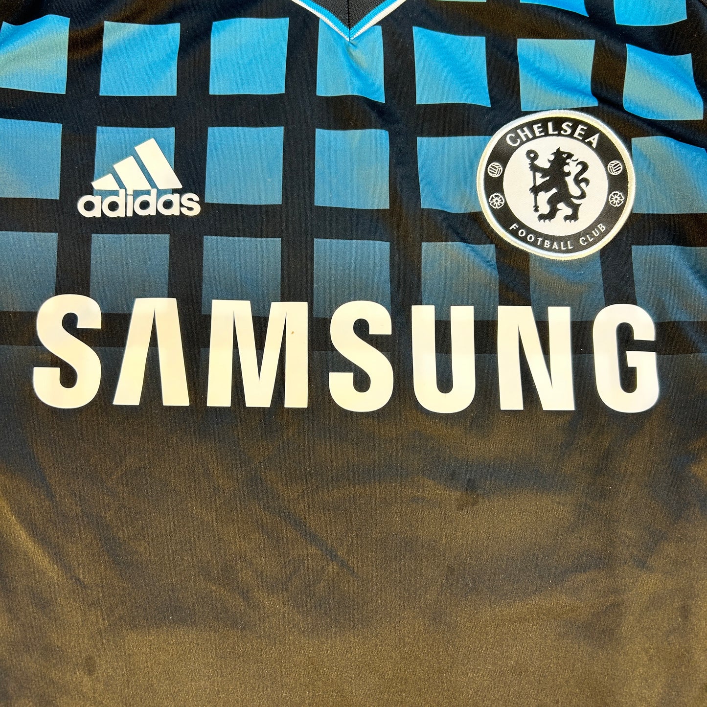 Chelsea 2011/2012 Match Worn Away Shirt - Juan Mata 10