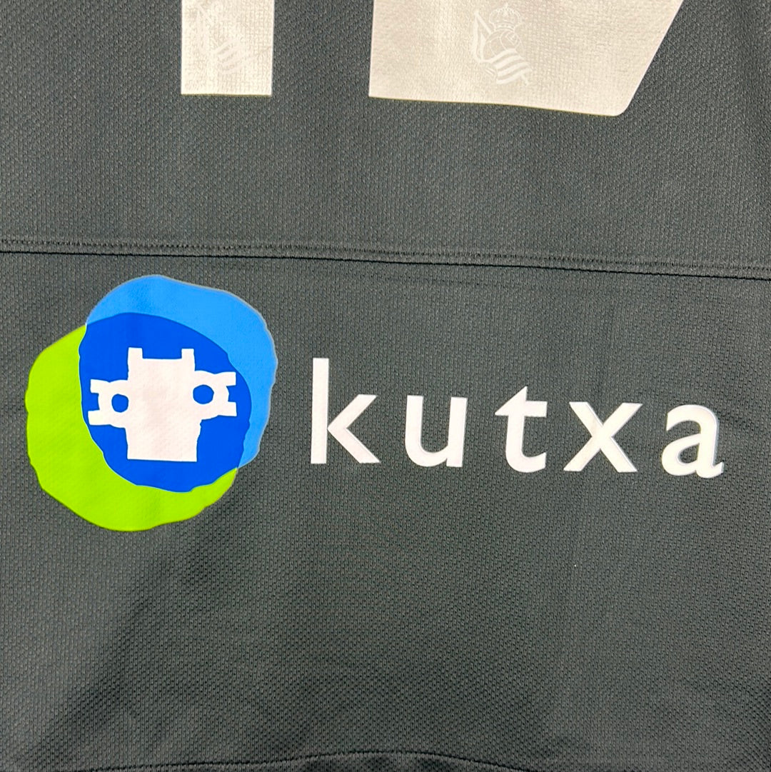 Real Sociedad 2013/2014 Player Issue Shirt - Zubikarai 13