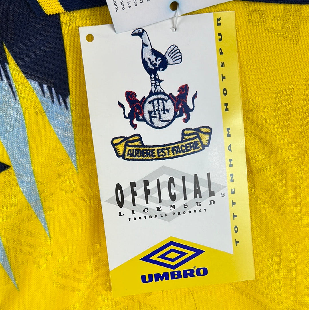 Tottenham Hotspur 1992-1993 Away Shirt - New With Tags