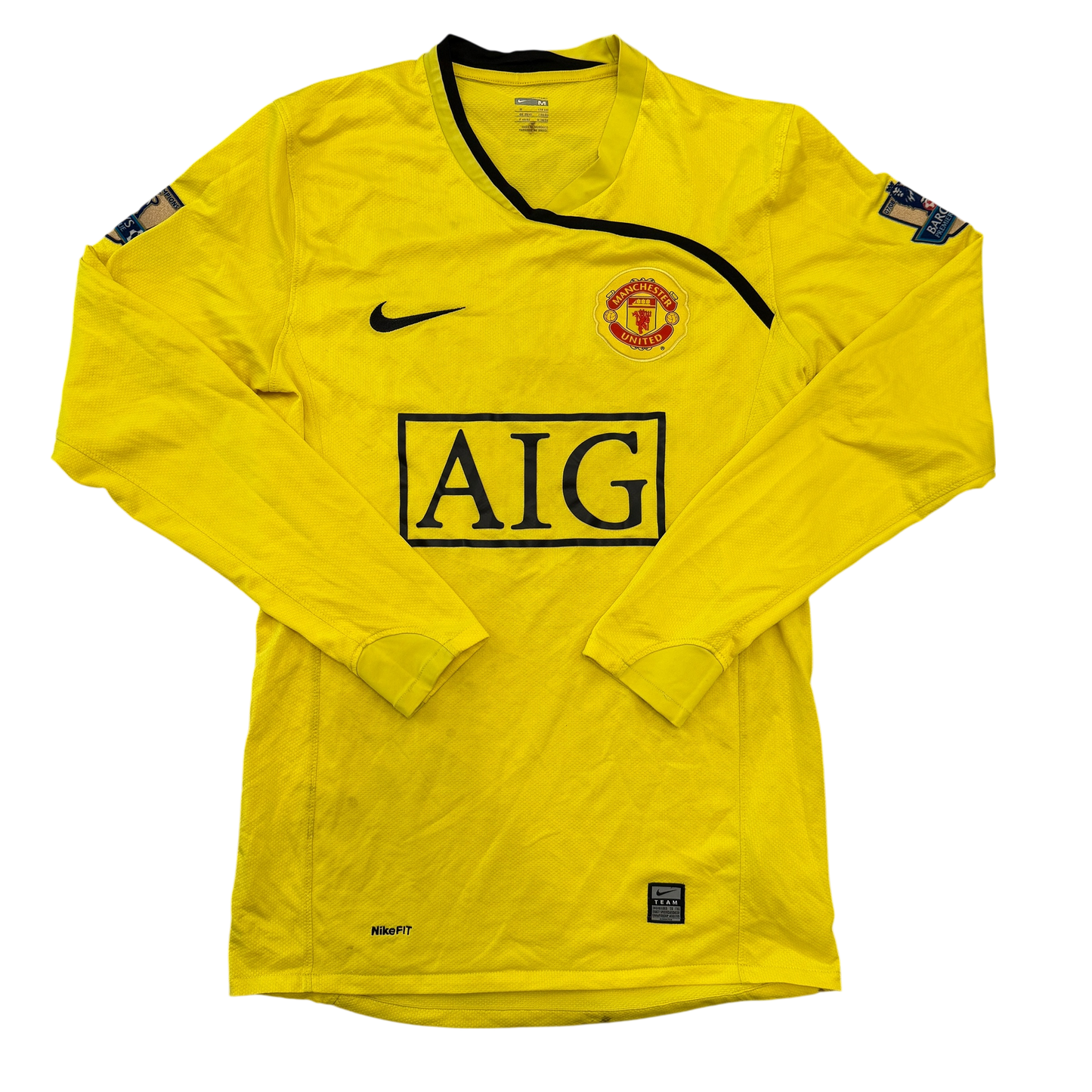 Manchester United 2008 Goalkeeper Shirt - Medium - 1 VAN DER SAR