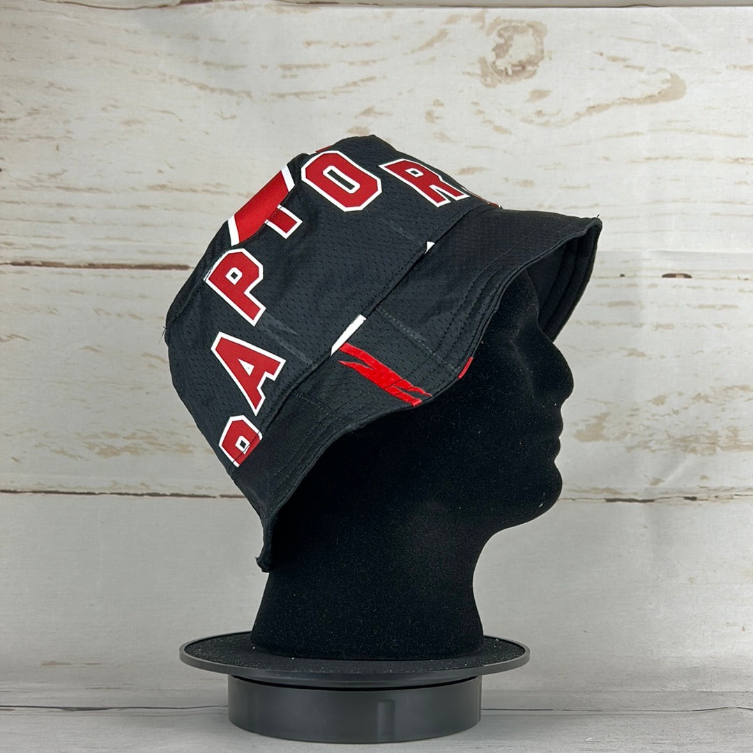 Toronto Raptors Upcycled NBA Jersey Bucket Hat
