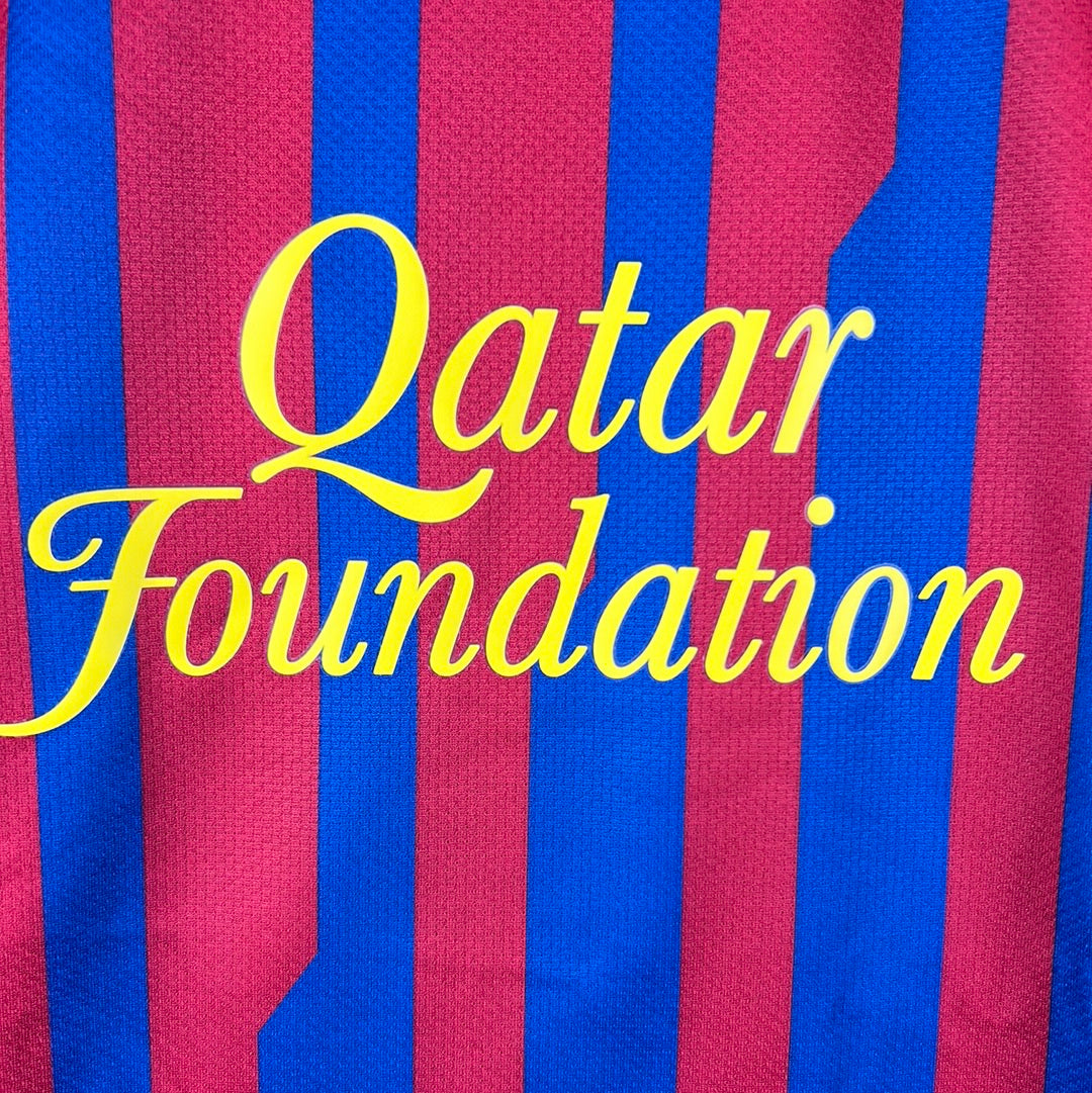 Barcelona 2011/2012 Player Issue Home Shirt - Puyol 5