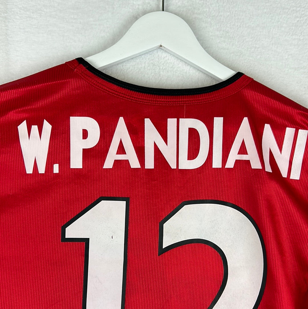Real Mallorca 2002-2003 Player Issue Home Shirt - Large - Pandiani 12