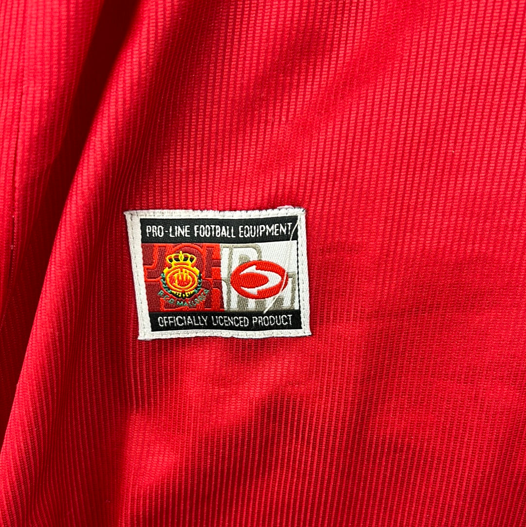 Real Mallorca 2002-2003 Player Issue Home Shirt - Large - Pandiani 12