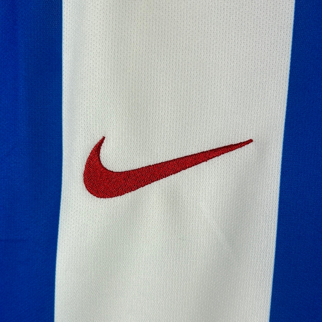 Brighton 2018/2019 Player Issued Home Shirt - Dunk Signed