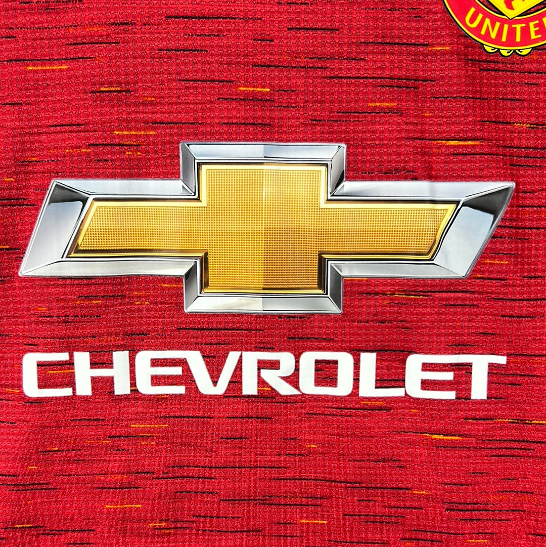 Manchester United 2020/2021 Player Issue Home Shirt - Wan Bissaka 29