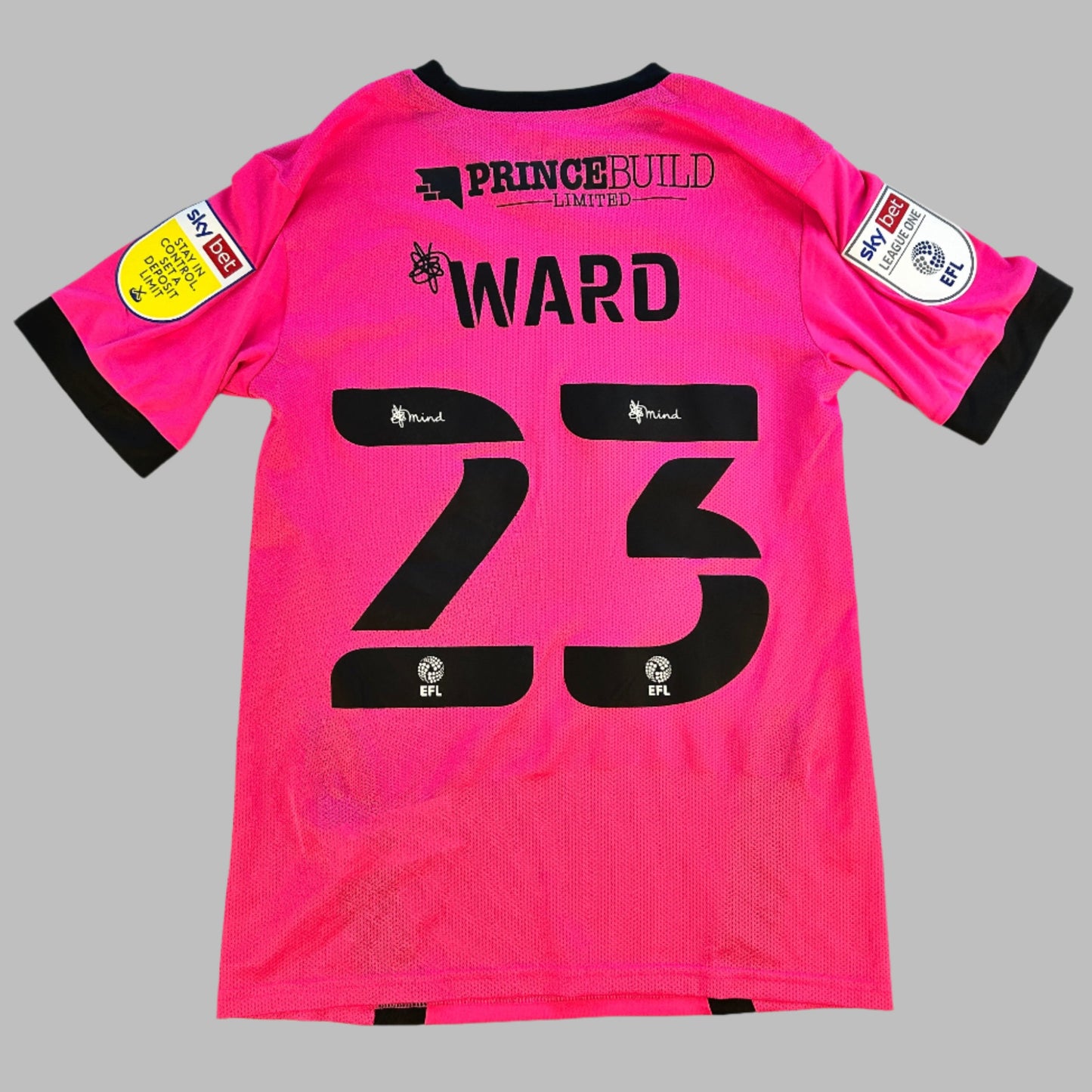 Peterborough United 2020/2021 Player Issue Away Shirt