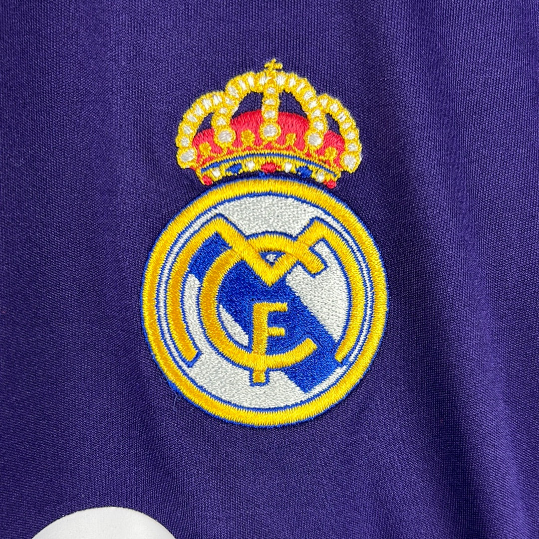 Real Madrid 2006/2007 Player Issue Third Shirt - Sergio Ramos 4 - Long Sleeve