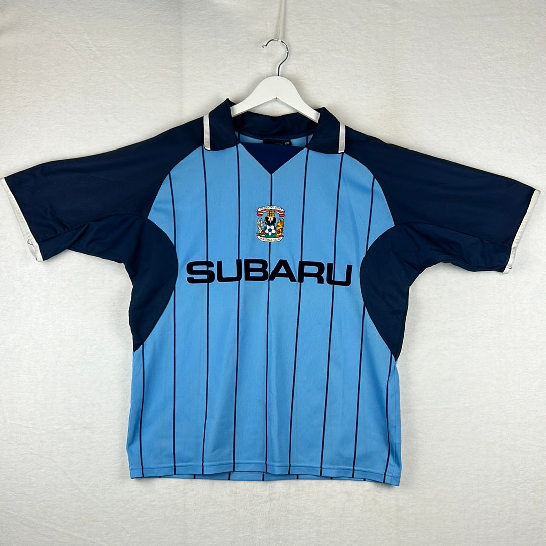Coventry City 2003/2004 Home Shirt - 38/40 Inches