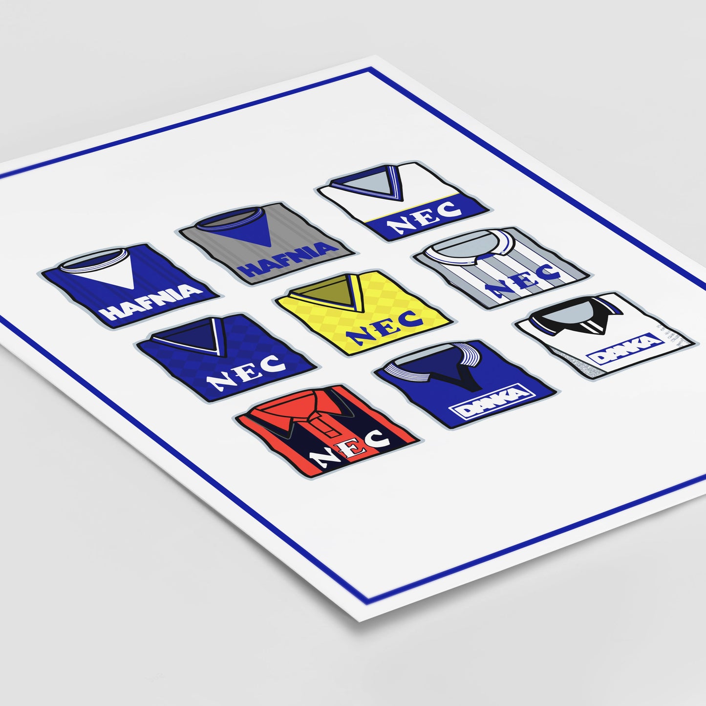 Everton Shirts Print