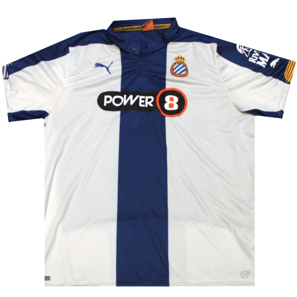 Espanyol 2014-2015 Home Shirt (Excellent) XL