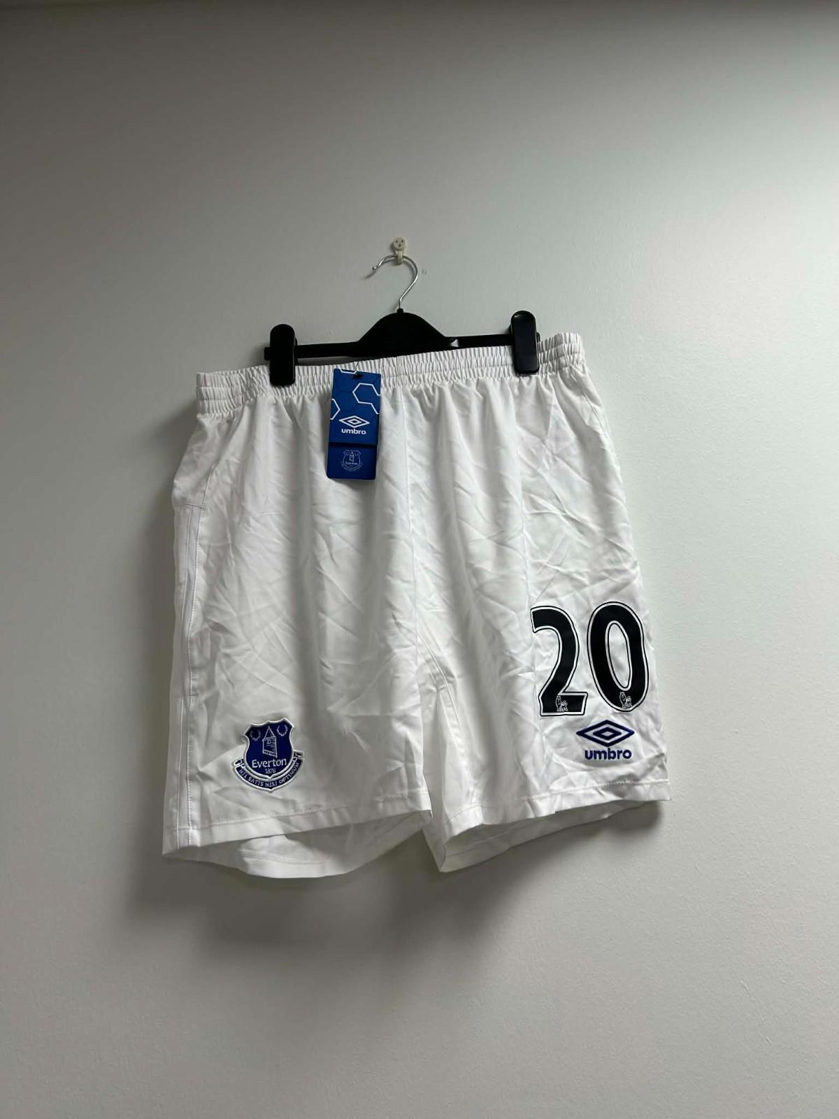 Everton 2019-2020 Player Spec Football Shorts (BNWT) L