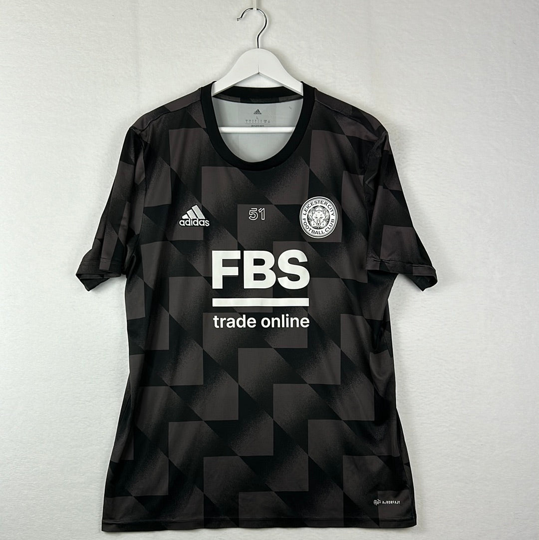 Leicester City 2022/2023 Pre Match Shirt