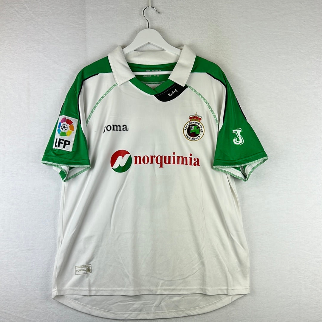 Racing Santander 2007-2008 Player Issue Home Shirt - Large - Duscher 6