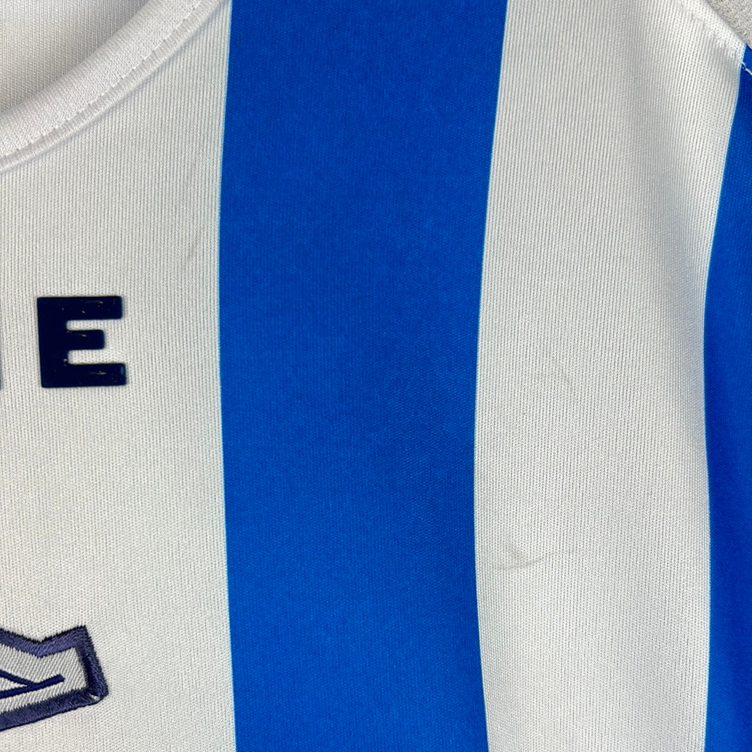 Alaves 2006-2007 Match Worn Home Shirt - Large - Edu Alonso 17