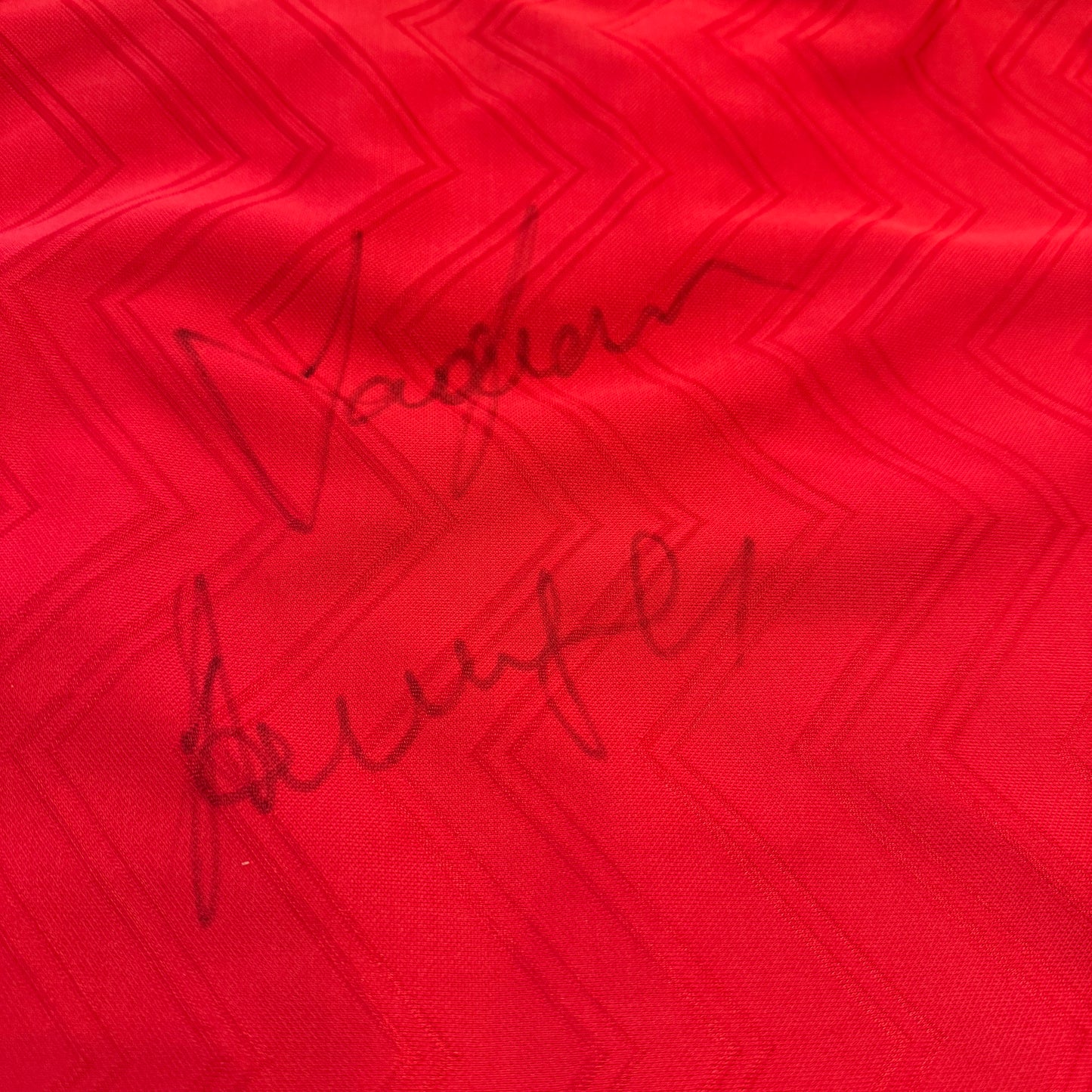 Arsenal 1994/1995 Home Shirt - Long Sleeve - Squad Signed