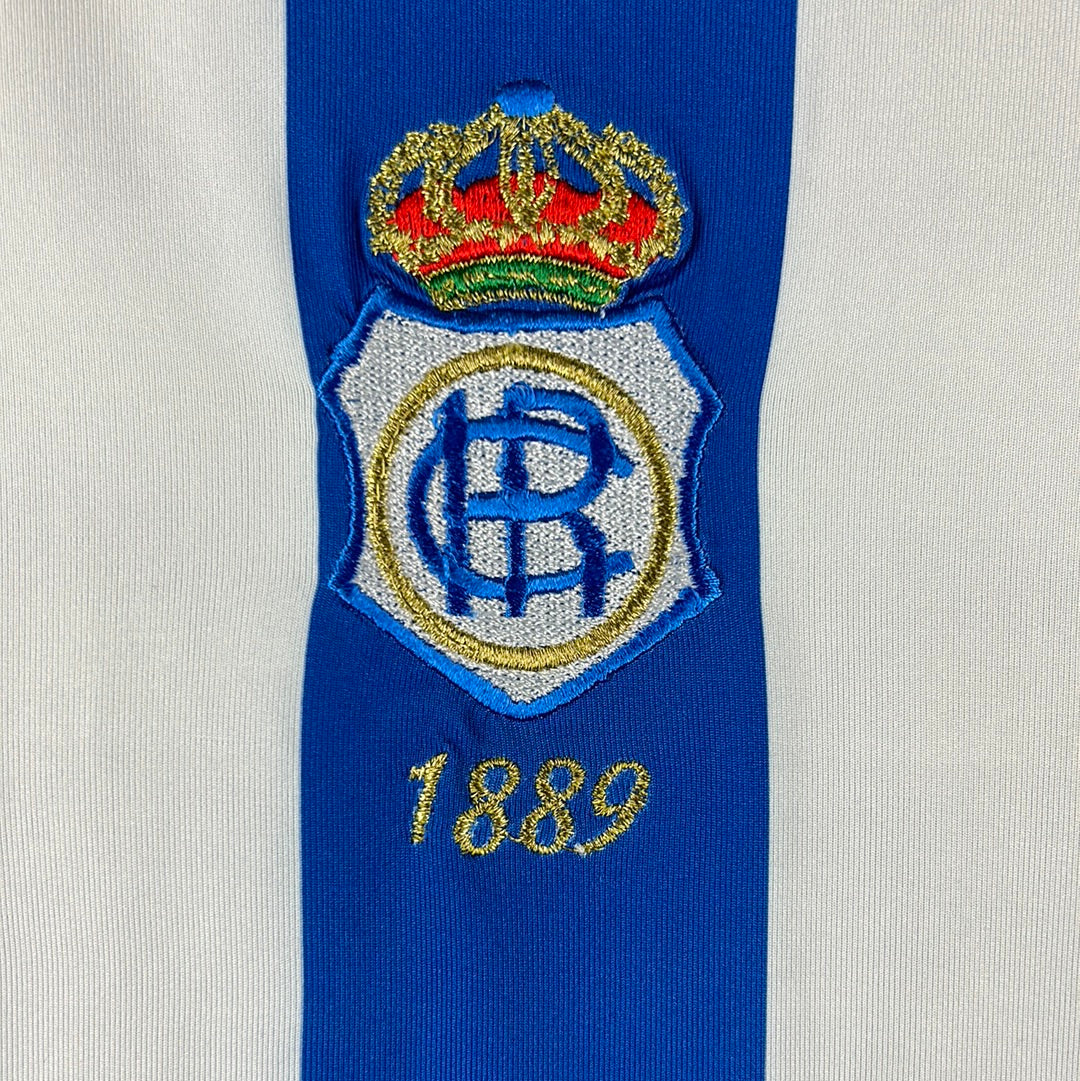 Recreativo de Huelva 2006-2007 Player Issue Home Shirt - Large - Rosu 11