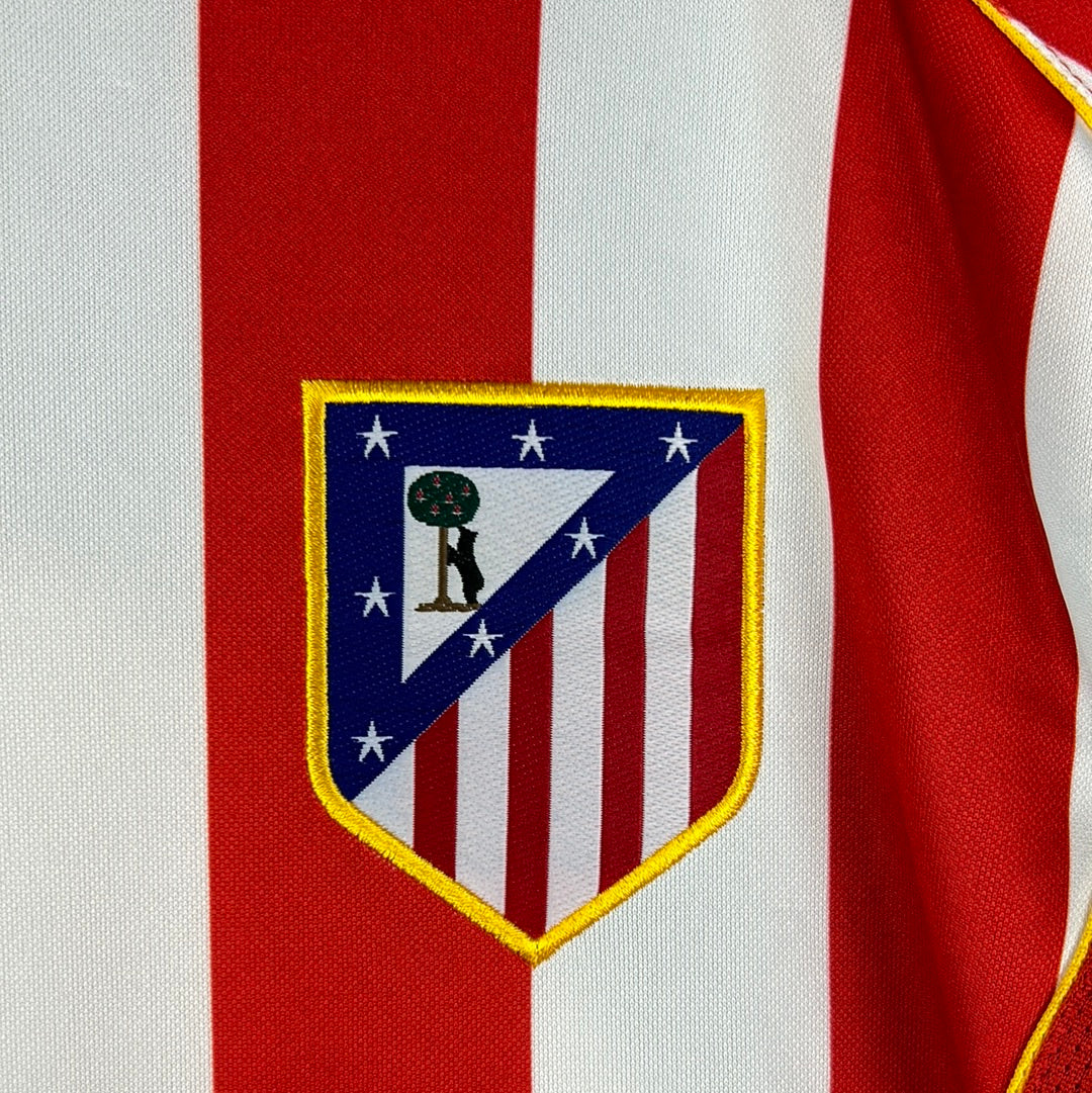 Atletico Madrid 2004/2005 Player Issue Home Shirt - Torres 9 - Spanglish
