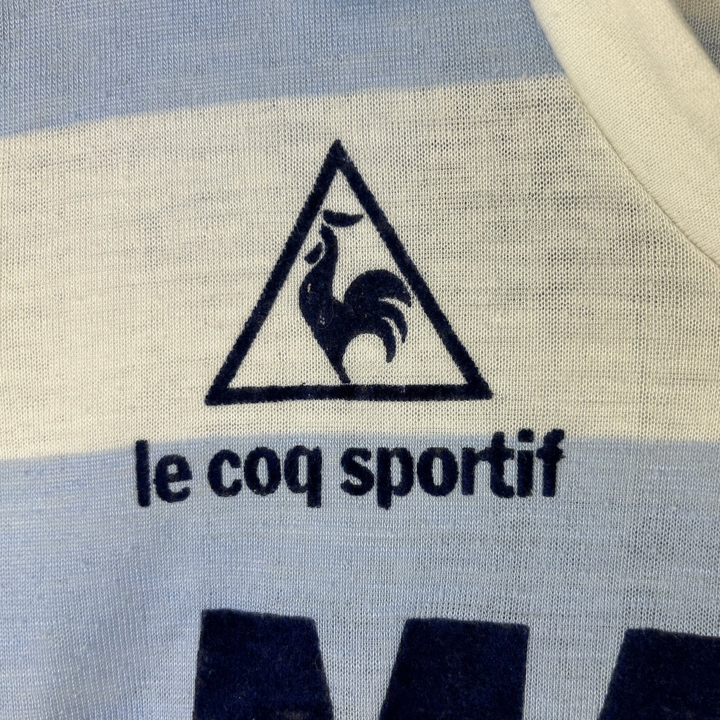Racing Club De France 1986 Match Worn Away Shirt
