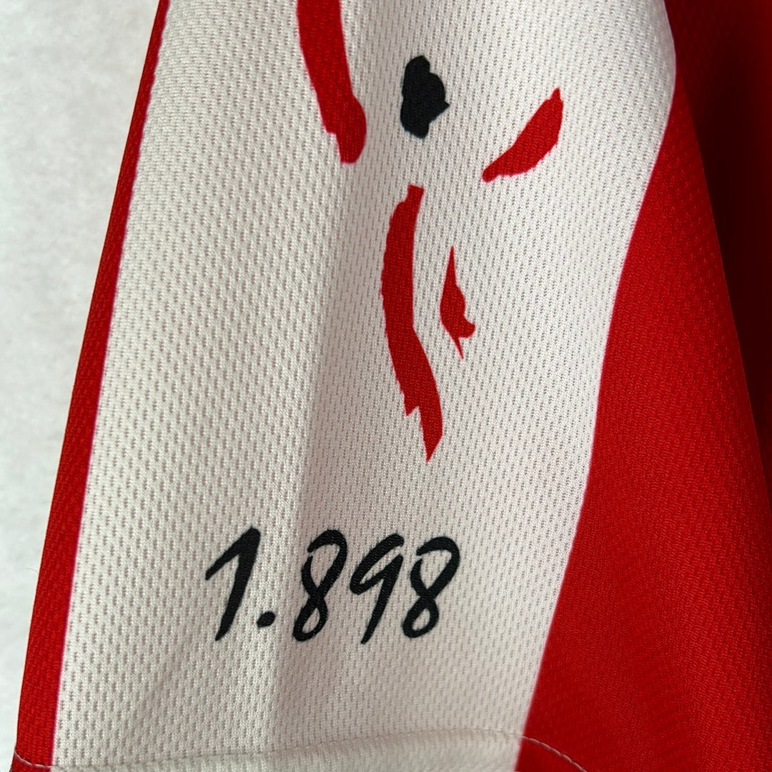 Athletic Bilbao 2008/2009 Match Worn Home Shirt - Yeste 10