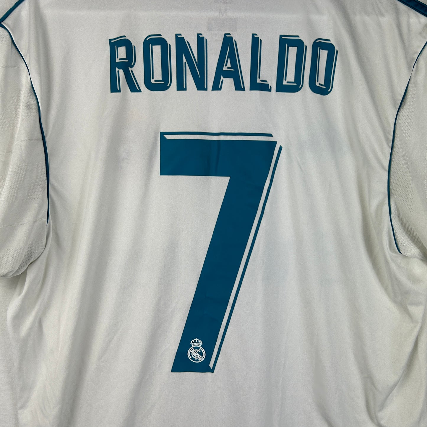 Real Madrid 2017/2018 Home Shirt - Ronaldo 7 - Excellent - Adidas AZ8059