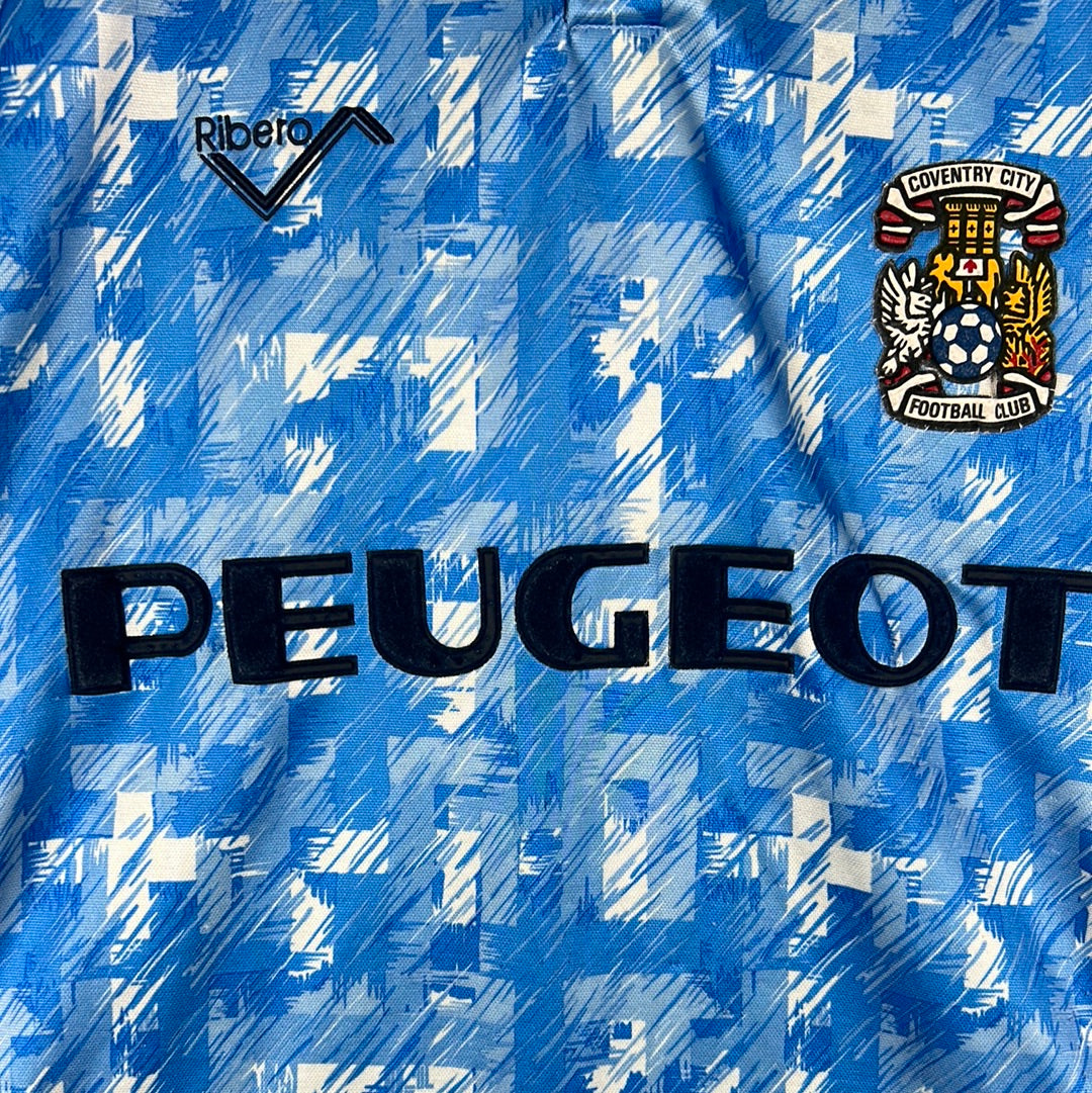 Coventry City 1992-1993-1994 Home Shirt - Medium - Original shirt