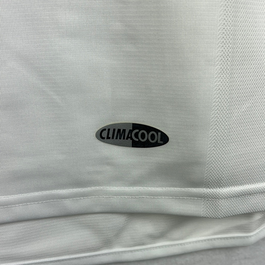 Real Madrid 2003/2004 Player Issue Home Shirt - Figo 10 - Champions League