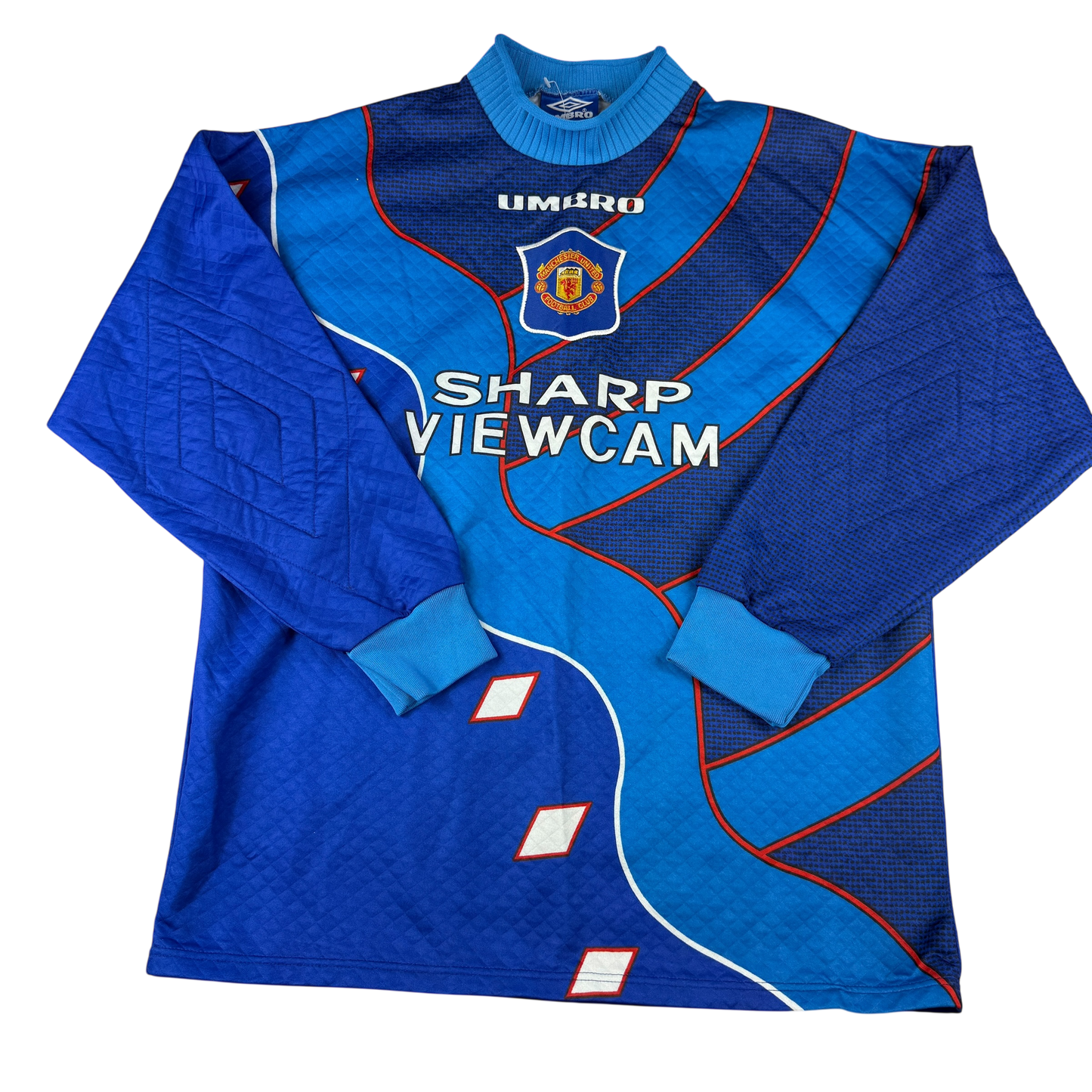 Manchester United 1995/1996 Goalkeeper Shirt - Medium - Excellent