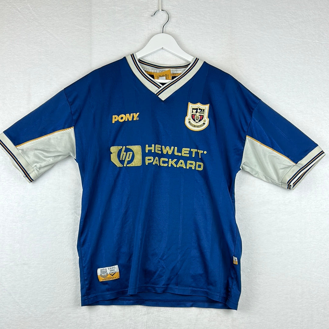 Pony Maillot Tottenham rétro Ginola 14 domicile 1997-1998 (flocage rétro Pony Maillot Tottenham rétro Ginola 14 domicile 1997-1998 (flocage rétro
