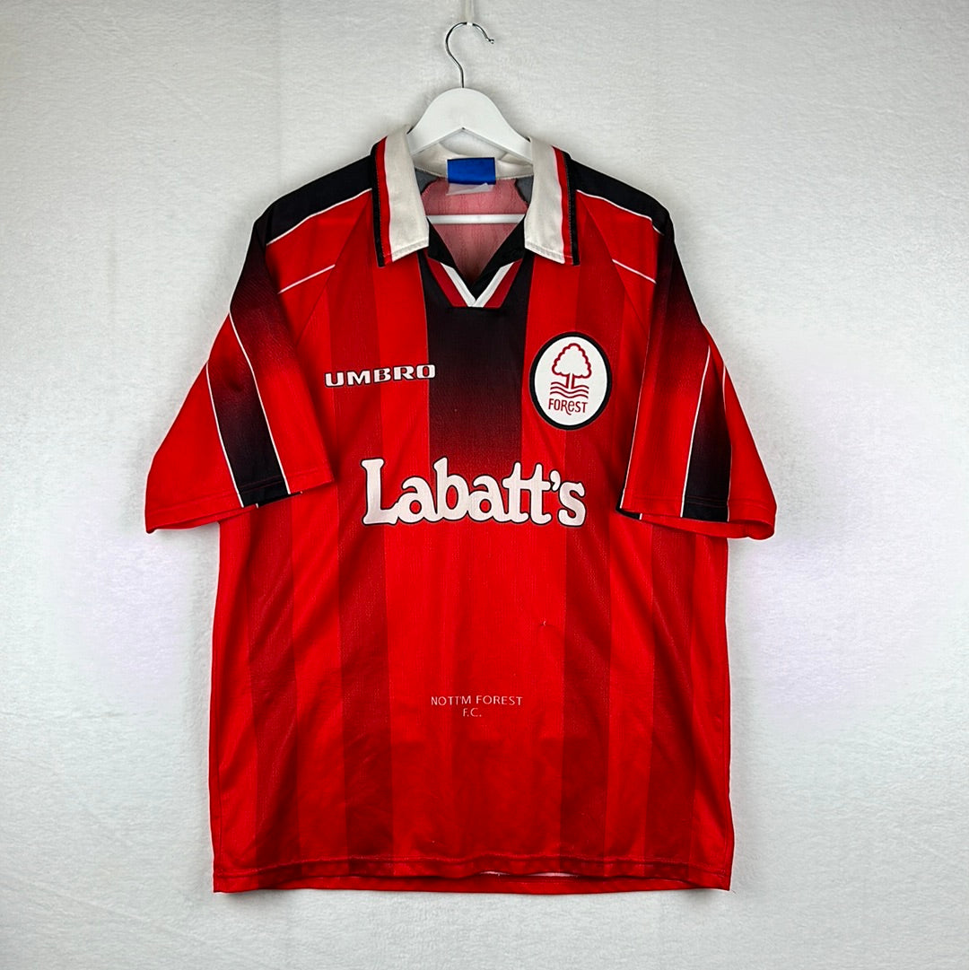 Nottingham Forest 1996-1997 Home Shirt - Extra Large - Pearce 3