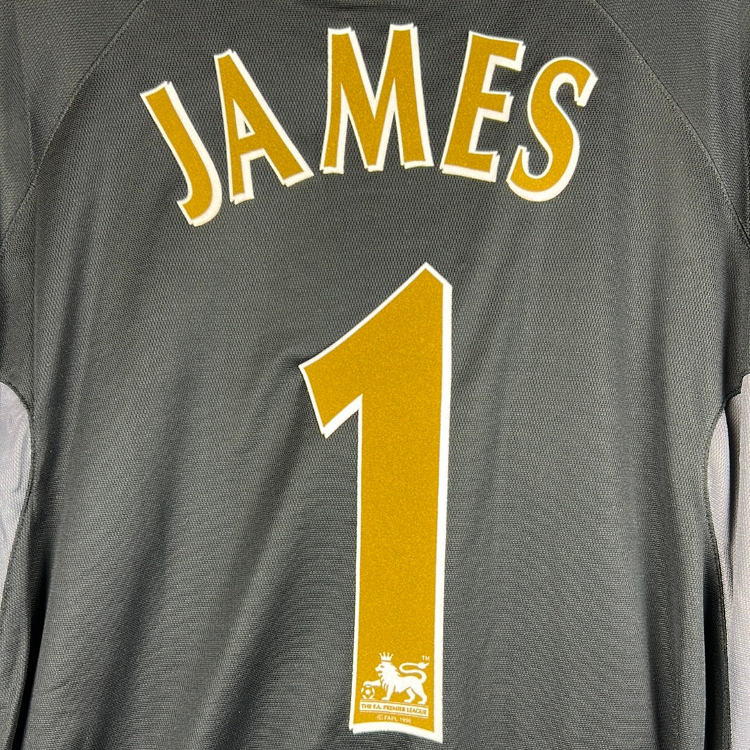 Portsmouth 2006/2007 Match Worn Goalkeeper Shirt - James 1