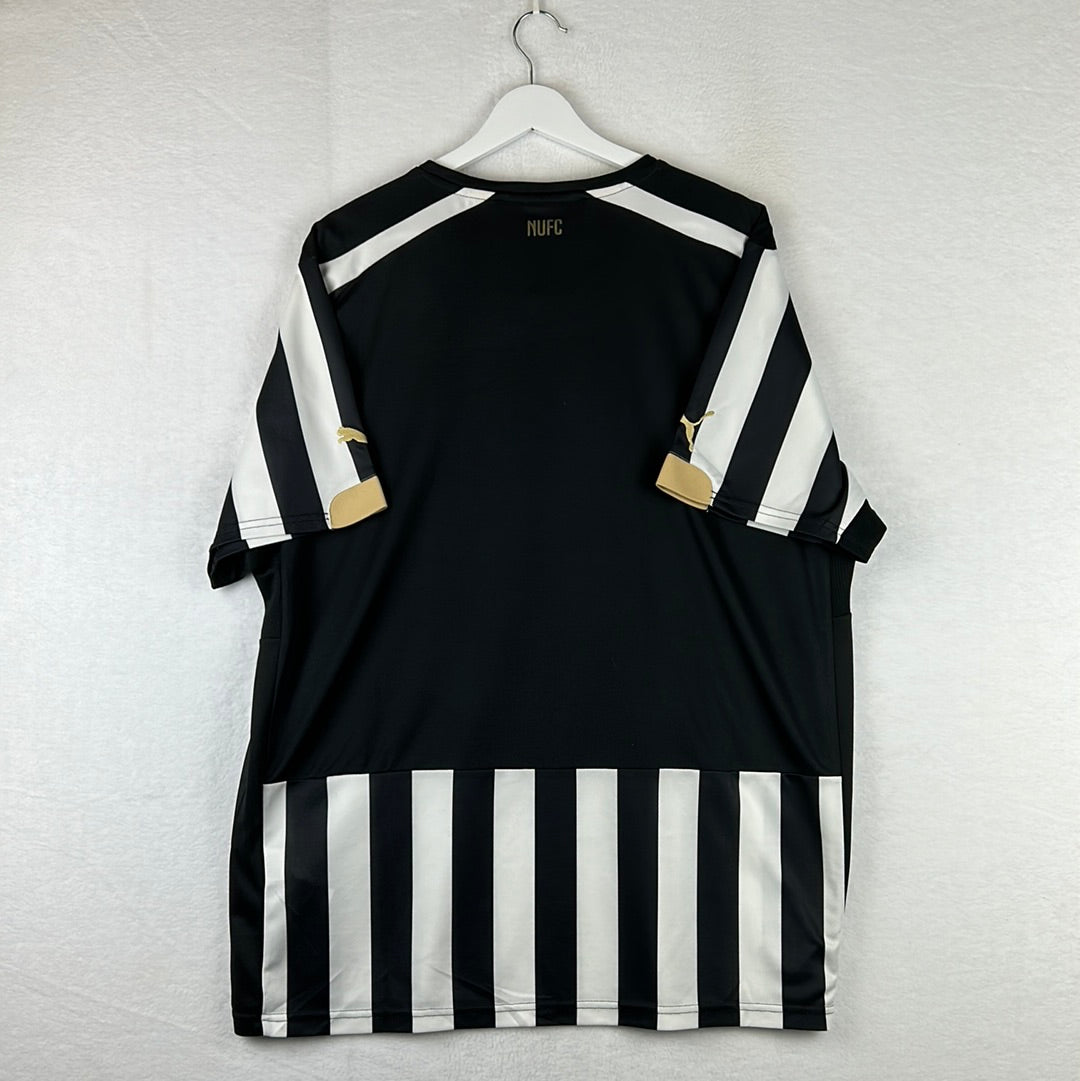 Newcastle United 2014/2015 Home Shirt - Extra Large - Excellent