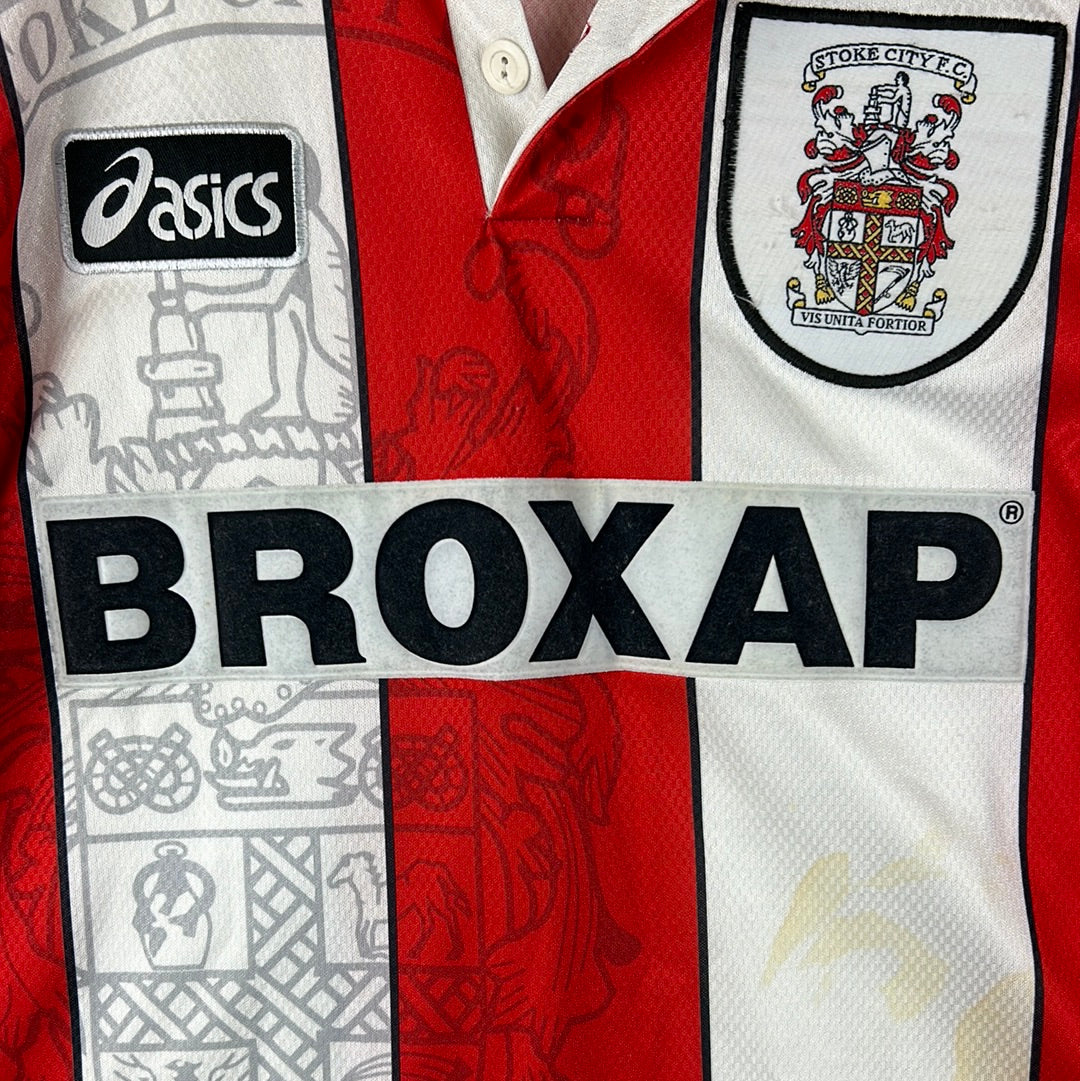 Stoke City 1996/1997 Home Shirt - Large Adult - Very Good Condition