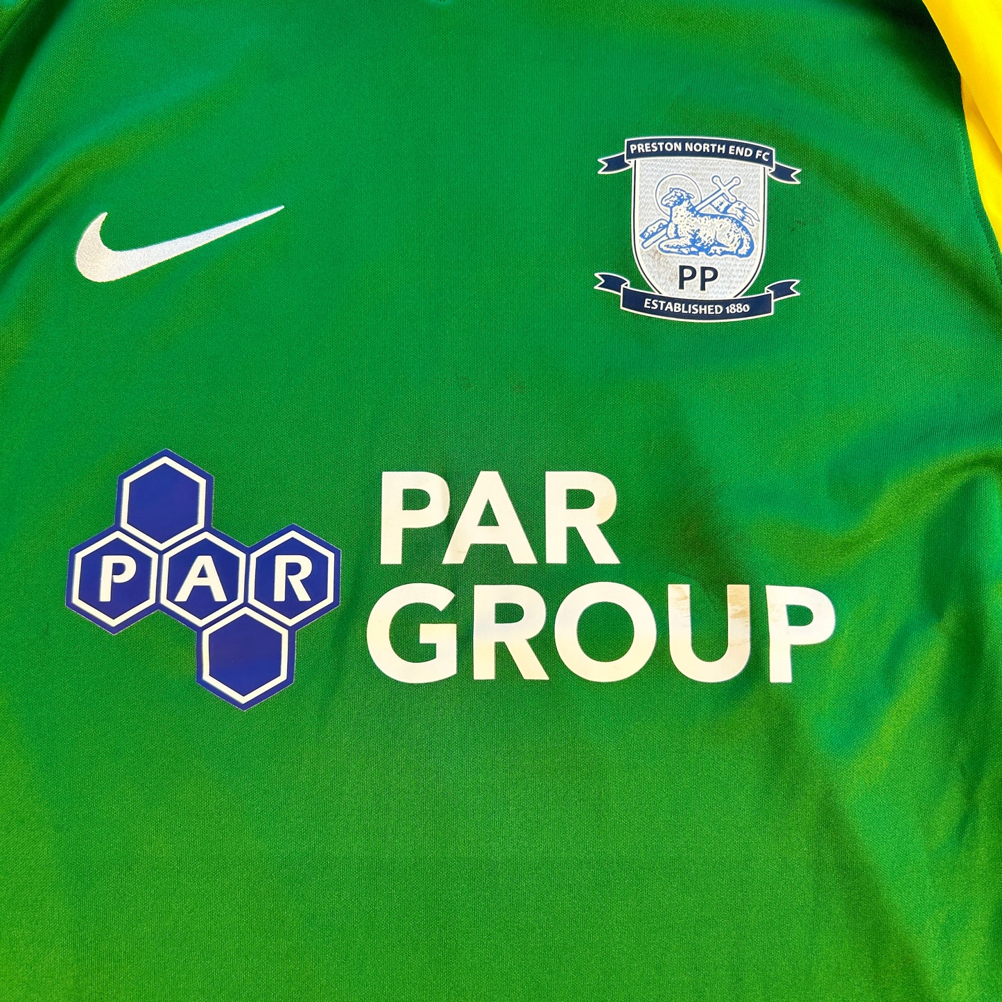 Preston North End 2021/2022 Match Worn Home Shirt