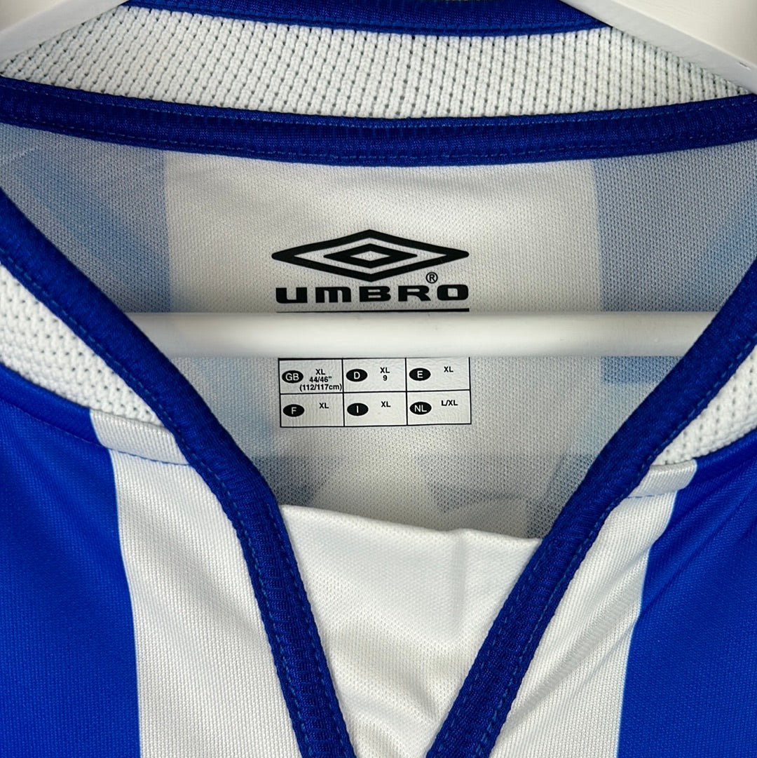 Alaves 2005-2006 Match Worn Home Shirt - XL - Nene 23