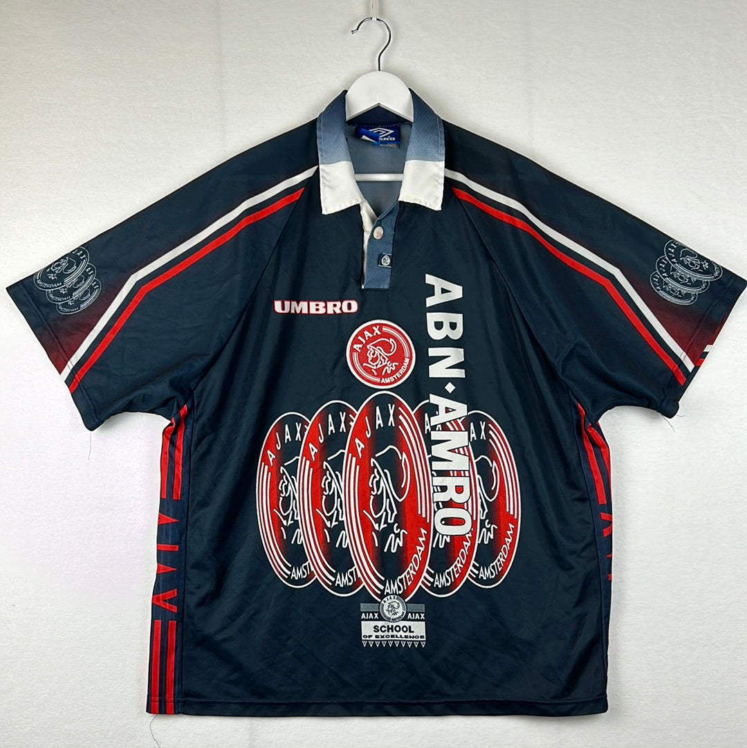 Away Shirt Ajax Fc Black Jersey Ajax Away Shirt 2009-2010 X Luis