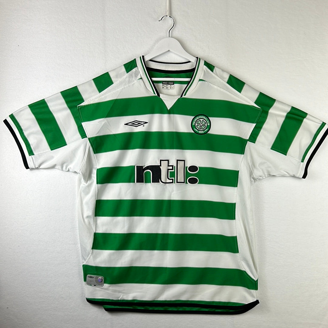 Celtic 2001/2002 Home Shirt Excellent Condition