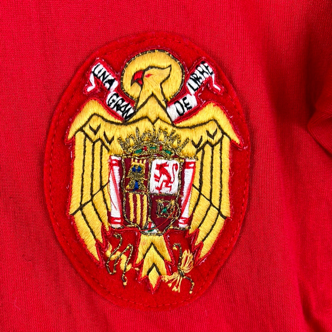 Spain 1966 Player Home Shirt - Vintage