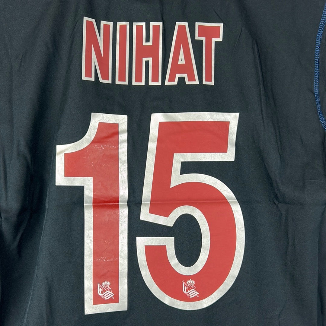 Real Sociedad 2004/2005 Player Issue Away Shirt - Nihat 15
